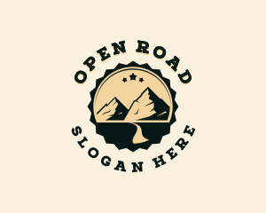 Adventure Mountain Road logo design