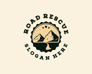 Adventure Mountain Road logo design