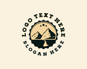 Road - Adventure Mountain Road logo design