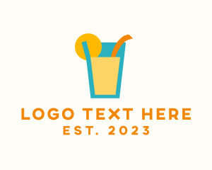 Orange - Drink Beverage Juice logo design