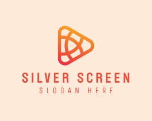 Vlogger - Entertainment Media Player logo design