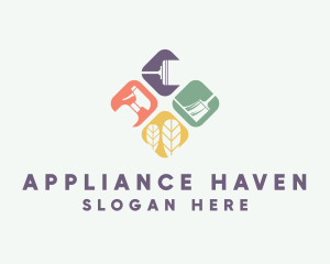 Appliance - Broom Mop Spray Cleaner logo design