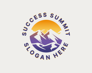 Mountain Summit Adventure logo design