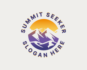 Mountain Summit Adventure logo design