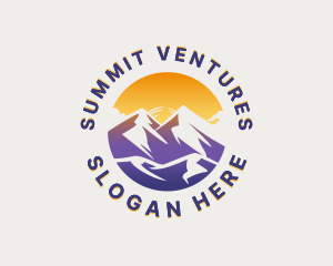 Mountain Summit Adventure logo design