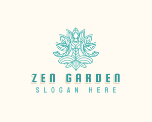 Zen Meditation Yoga logo design