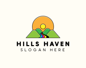 Printing Hills Land logo design