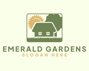 Backyard Lawn Gardening logo design