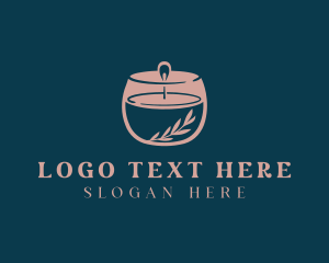 Scented - Scented Candle Spa logo design