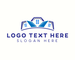 Tradesman - Roof Construction Builder logo design