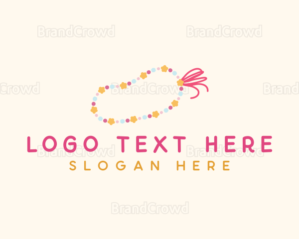 Bracelet Bead Jewelry Logo