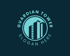 Tower City Building logo design