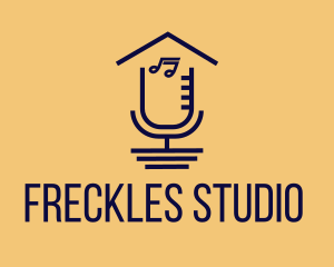 House Studio Recording  logo design