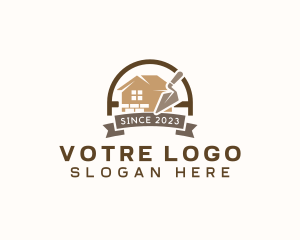 Brick - Building Brick Masonry logo design