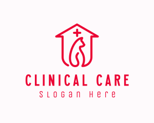 Cat Animal Shelter logo design