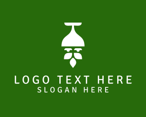 Hop Plant - Old Man Pub logo design