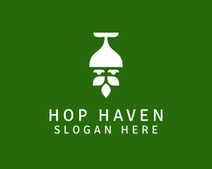 Hop - Old Man Pub logo design