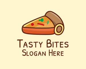 Pizza Pie Slice  Logo