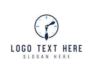 Clock - Work Office Clock logo design