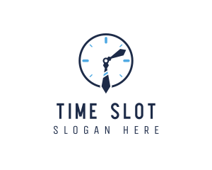 Appointment - Work Office Clock logo design