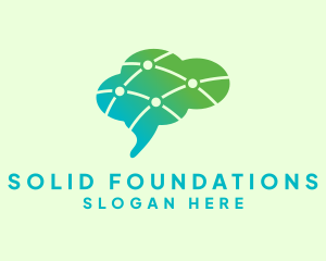 Brain - Brain Psychology Research logo design