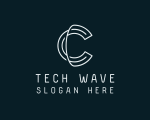 Electronic - Minimal Tech Letter C logo design