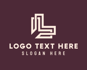 Business - Intricate Business Letter L logo design