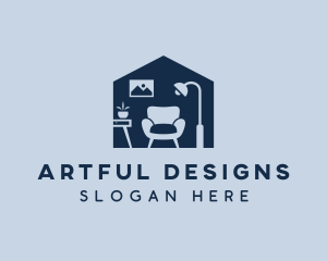 Home Furniture Design logo design