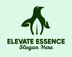 Animal Sanctuary - Natural Eco Penguin logo design