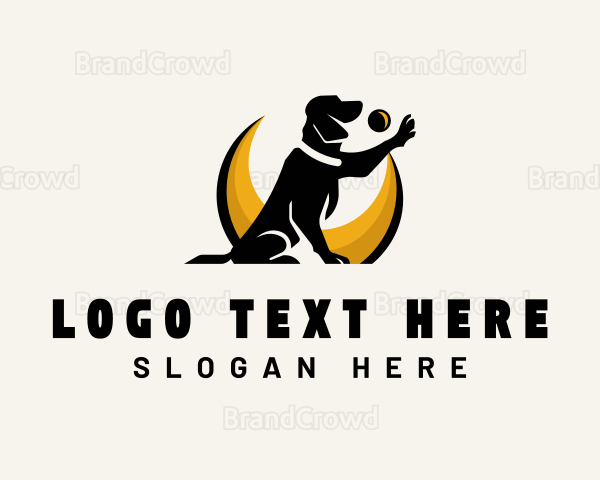 Pet Dog Training Logo