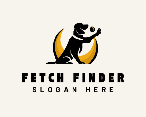 Fetch - Pet Dog Training logo design