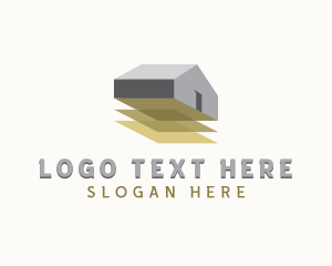 Flooring - Tile Floor Home Depot logo design