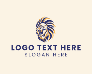 Wild Lion Roar logo design