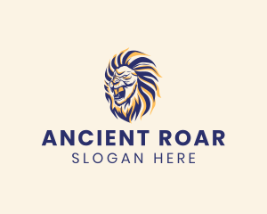 Wild Lion Roar logo design