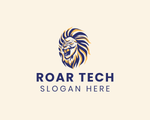 Roar - Wild Lion Roar logo design