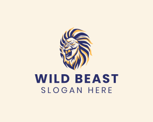 Wild Lion Roar logo design