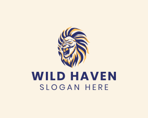 Wild Lion Roar logo design