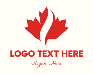 Maple - Canada Maple Leaf logo design