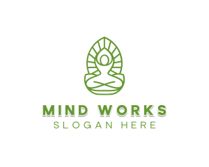 Meditation Yoga Spa logo design