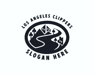Camper - Outdoor Road Tour logo design