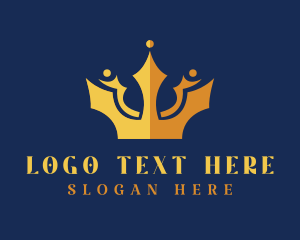 Gold - Crown Jewelry Luxe logo design
