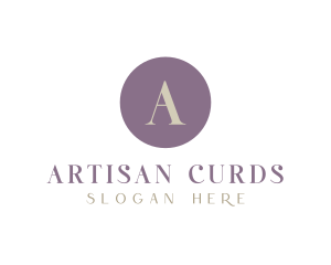 Serif Boutique Shop logo design