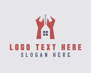 Home Builder - Home Improvement Repair logo design