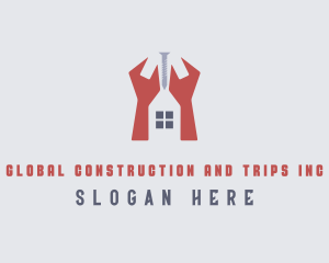 Repairman - Home Improvement Repair logo design