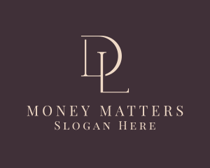 Asset Management - Generic Luxury Letter DL Company logo design