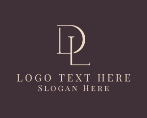 Advisory - Generic Luxury Letter DL Company logo design