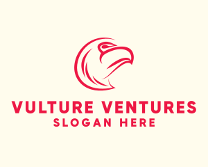 Vulture - Eagle Bird Head logo design