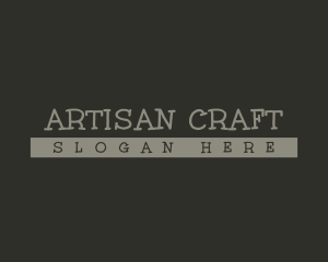 Crafty - Generic Urban Business logo design