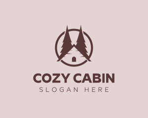 Cabin - Home Cabin Property logo design