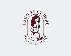 Sexy - Bikini Lingerie Body logo design